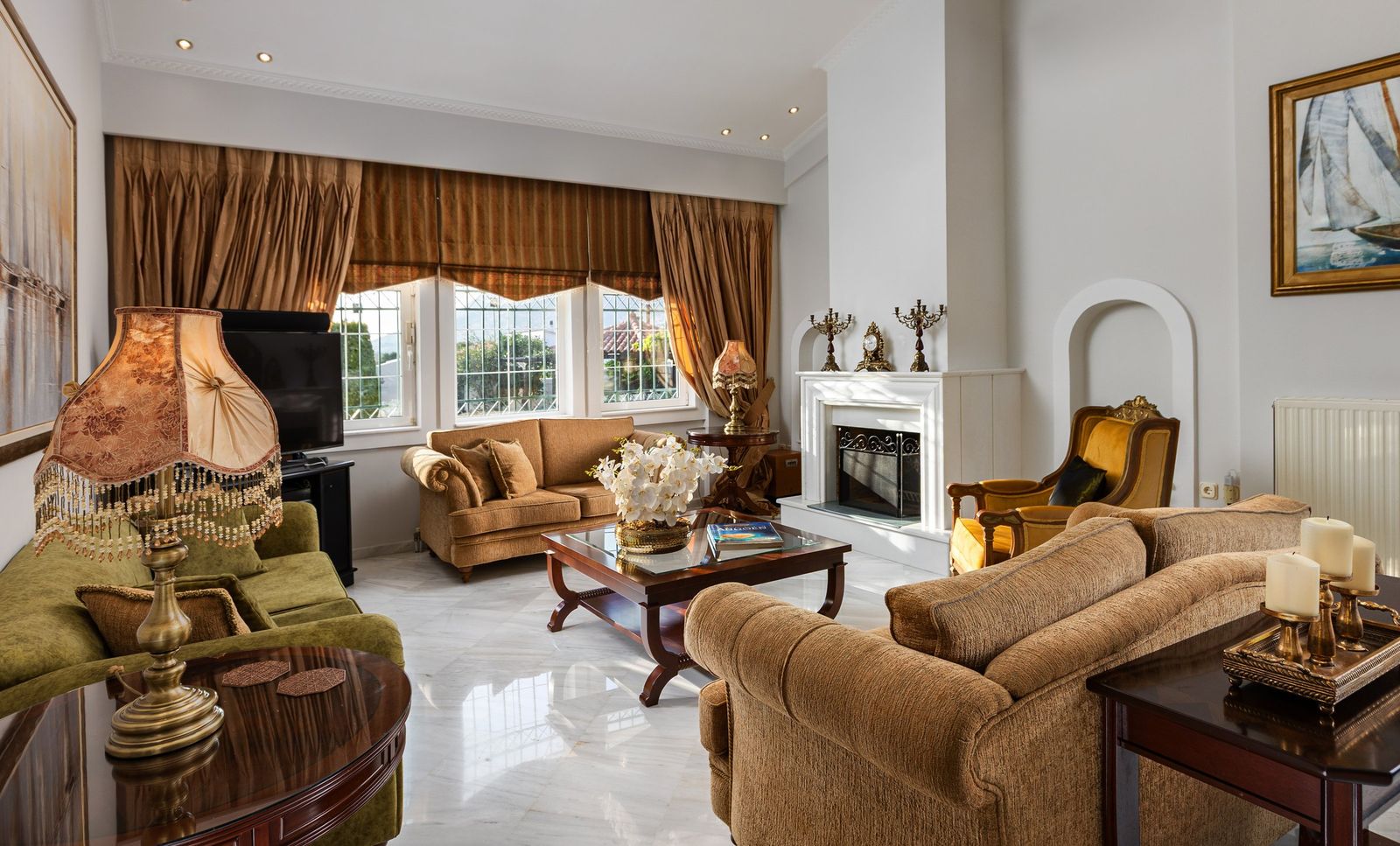 Luxury living areas