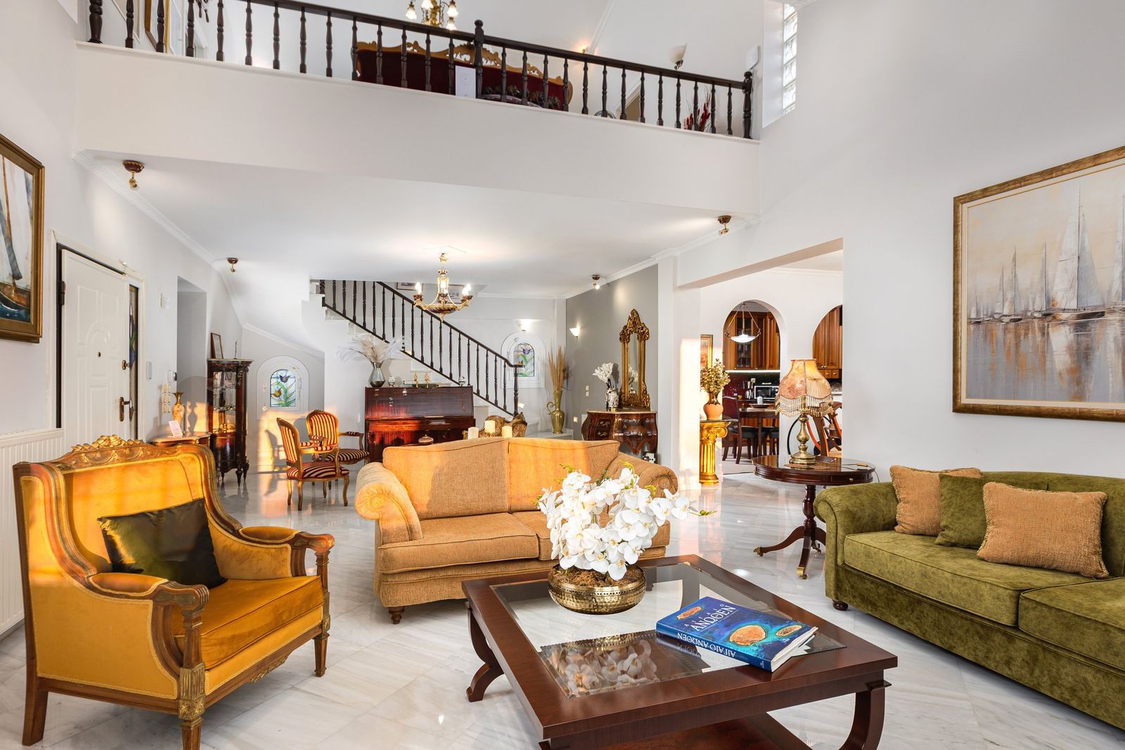 Ground floor living rooms