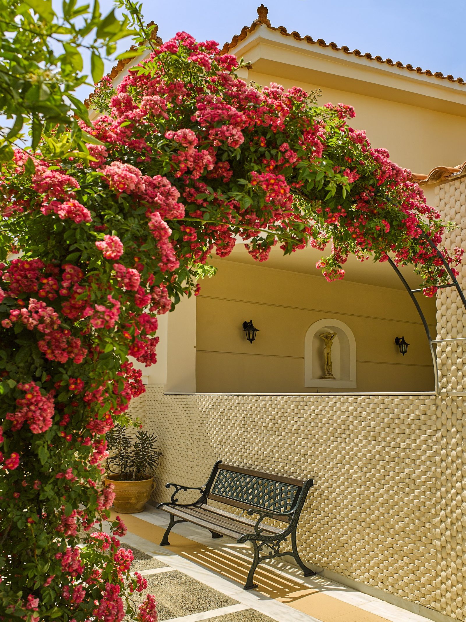 Blooming garden details